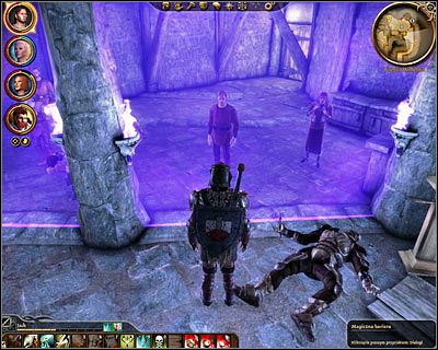 Po wygranej bitwie rozejrzyj się po okolicy, klikając na lśniącym krysztale i na starym liście - Golem w Honnleath (2) | DLC - Kamienny więzień | Dragon Age Początek - Dragon Age: Początek - poradnik do gry