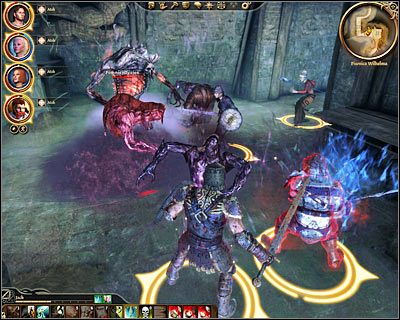 Kieruj się teraz na południe, przechodząc przez piwnicę korzenną (DLC4, 6) - Golem w Honnleath (2) | DLC - Kamienny więzień | Dragon Age Początek - Dragon Age: Początek - poradnik do gry