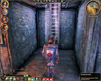 Z racji tego, że znasz już właściwe hasło, możesz wracać na powierzchnię - Golem w Honnleath (3) | DLC - Kamienny więzień | Dragon Age Początek - Dragon Age: Początek - poradnik do gry