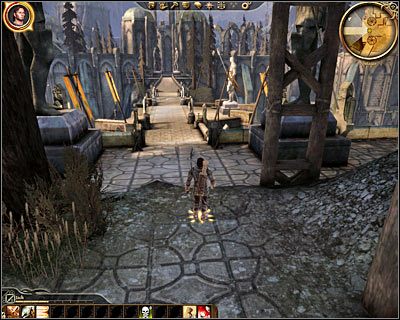 Opis: Quest ten rozpocznie się od krótkiej audiencji z królem Cailanem , w trakcie trwania której otrzymasz zapewnienia o wsparciu z jego strony - Dragon Age Początek: Dołączenie do Szarych Strażników (Ostagar) - Dragon Age: Początek - poradnik do gry