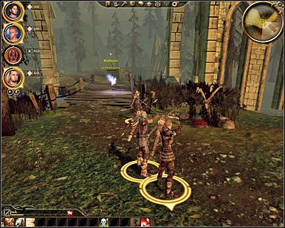 Dostępu do widocznego w oddali mostu (M22, 7)bronią potwory , wśród których znajduje się miniboss - Hurlok emisariusz - Dragon Age Początek: Skrytka Szarych Strażników (Ostagar) - Dragon Age: Początek - poradnik do gry