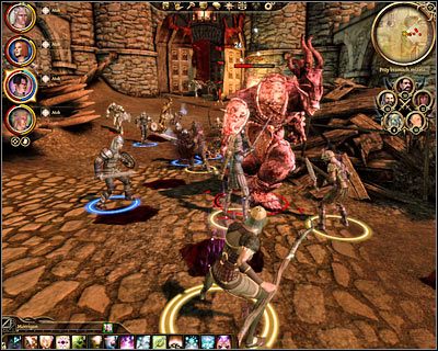 Ponownie znajdziesz się w [Denerim - Bramy miasta ] - Dragon Age Początek: Ostateczna bitwa (2) - Dragon Age: Początek - poradnik do gry