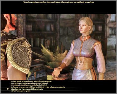 1) Odbycie rozmowy z Anorą (M71, 3) PRZED wybraniem się na zjazd - Dragon Age Początek: Zjazd możnych (2) - Dragon Age: Początek - poradnik do gry