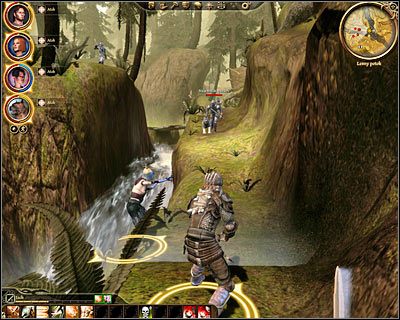 Możesz ponownie opuścić obóz drużyny, udając się w dowolne miejsce na mapie świata - Przeszłość Leliany | Questy - Towarzysze | Dragon Age Początek - Dragon Age: Początek - poradnik do gry