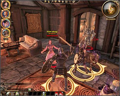 Spotkasz tu Marjolaine , z którą utniesz sobie dłuższą pogawędkę - Przeszłość Leliany | Questy - Towarzysze | Dragon Age Początek - Dragon Age: Początek - poradnik do gry