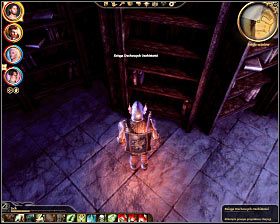 Krok 2: Kliknij na Księdze Duchowych Osobistości (północny rząd północnej części biblioteki) (M33, 16) - Dragon Age Początek: Nauka o przywołaniu (Wieża Kręgu) - Dragon Age: Początek - poradnik do gry