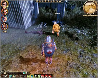 Obóz: Po nawiązaniu pozytywnych kontaktów ze Stenem będziesz mógł wysłuchać jego historii do momentu, w którym został pojmany za zamordowanie pewnej rodziny - Miecz Beresaad | Questy - Towarzysze | Dragon Age Początek - Dragon Age: Początek - poradnik do gry