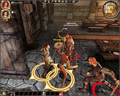 Jeżeli grasz wojownikiem pozostanie Ci niestety wyłącznie rozwiązanie siłowe - Dragon Age Początek: Uroczysty dzień (1) - Dragon Age: Początek - poradnik do gry