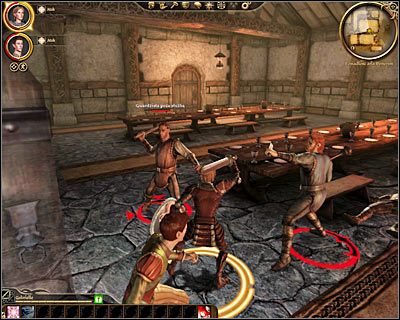 Jeżeli grasz wojowniczką to pozostanie Ci niestety wyłącznie rozwiązanie siłowe - Dragon Age Początek: Uroczysty dzień (2) - Dragon Age: Początek - poradnik do gry