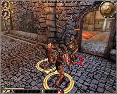 Musisz teraz stopniowo przemieszczać się na północ, a następnie skręcić na wschód (M10, 7) - Dragon Age Początek: Uroczysty dzień (2) - Dragon Age: Początek - poradnik do gry
