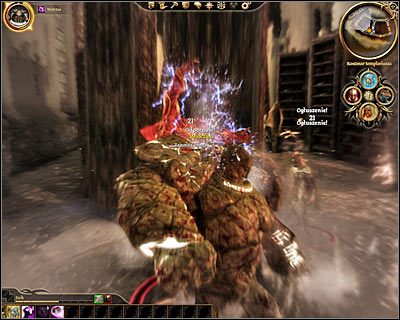 Po znalezieniu się w nowym miejscu (M37, 6) możesz kontynuować dzieło zniszczenia, przez cały korzystając z umiejętności golema - Dragon Age Początek: Zagubiony w snach (3) - Dragon Age: Początek - poradnik do gry