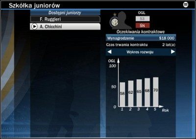 Za młodych piłkarzy w Twoim klubie odpowiada łowca talentów (Gabinet / Usprawnienia kadry ) - Juniorzy i poszukiwanie talentów | Zostań gwiazdą w FIFA 10 - FIFA 10 - poradnik do gry