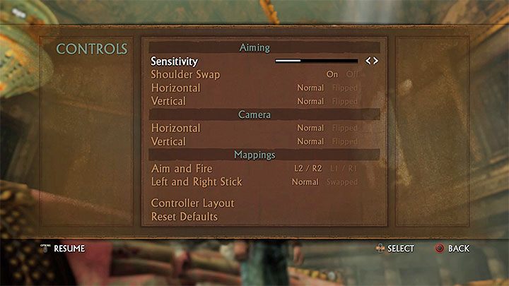 Remaster gry Uncharted 2 na konsolę PlayStation 4 oferuje dodatkowe ustawienia sterowania, które zaprezentowaliśmy na powyższym obrazku - Sterowanie | Uncharted 2 Among Thieves - Uncharted 2: Among Thieves - poradnik do gry