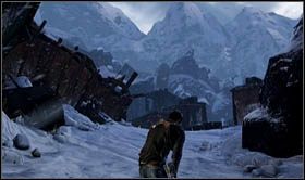 Przejdź wagonem do końca, by po raz kolejny wydostać się na powierzchnię (automatycznie) - Rozdział 1 Młot i kowadło | Opis przejścia Uncharted 2 Among Thieves - Uncharted 2: Among Thieves - poradnik do gry