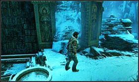 Teraz przejdź dostępną ścieżką w stronę kolejnych schodów - Rozdział 18 Serce z lodu (1) | Opis przejścia Uncharted 2 Among Thieves - Uncharted 2: Among Thieves - poradnik do gry