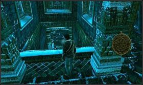 Po zakończonej scence podążaj za współtowarzyszem po świeżo wysuniętym moście, w kierunku wielkiego posągu [sekret 6] - Rozdział 18 Serce z lodu (2) | Opis przejścia Uncharted 2 Among Thieves - Uncharted 2: Among Thieves - poradnik do gry