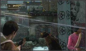 Zdjęcia załączone powyżej, wykonane zostały podczas wychylania się za wspomnianego łuku - Rozdział 19 Oblężenie | Opis przejścia Uncharted 2 Among Thieves - Uncharted 2: Among Thieves - poradnik do gry