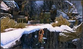 Wchodząc nimi na górę odczekaj moment, aż jeden ze stojących na górze oponentów odejdzie - Rozdział 22 Gompa (1) | Opis przejścia Uncharted 2 Among Thieves - Uncharted 2: Among Thieves - poradnik do gry