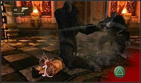 Prawidłowe ich ustawienie sprawi, że w centralnej części sali wysunie się obrotowy mechanizm - Rozdział 24 Droga do Shambhali | Opis przejścia Uncharted 2 Among Thieves - Uncharted 2: Among Thieves - poradnik do gry