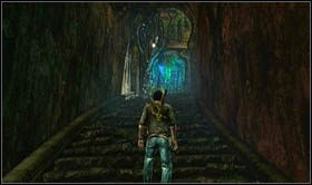 Po drugiej stronie znajdować się będzie przejście, zablokowane przez korzenie drzewa - Rozdział 25 Raj zdruzgotany (1) | Opis przejścia Uncharted 2 Among Thieves - Uncharted 2: Among Thieves - poradnik do gry