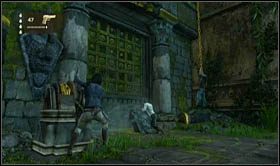 W chwili, gdy zawiśniesz na łańcuchu, pozostałe współtowarzyszki zrobią resztę, co w rezultacie zaowocuje przedostaniem się na drugą stronę - Rozdział 25 Raj zdruzgotany (2) | Opis przejścia Uncharted 2 Among Thieves - Uncharted 2: Among Thieves - poradnik do gry