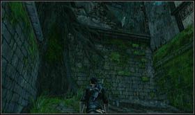 Na końcu dostępnej drogi znajdować się będzie mur z wystającymi cegłami - Rozdział 25 Raj zdruzgotany (2) | Opis przejścia Uncharted 2 Among Thieves - Uncharted 2: Among Thieves - poradnik do gry