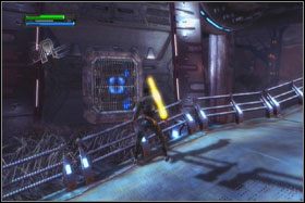 Rampa dzieli się na dwie części - Misja 06 - Imperial Kashyyyk (cz.1) - Opis przejścia - Star Wars: The Force Unleashed - Ultimate Sith Edition - poradnik do gry