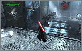 Znajdziesz się w większym pomieszczeniu - Hoth (cz.1) - Dodatki - Star Wars: The Force Unleashed - Ultimate Sith Edition - poradnik do gry