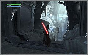 Kiedy dojdziesz do końca korytarza, jedyna droga prowadzić będzie poziom w dół - Hoth (cz.1) - Dodatki - Star Wars: The Force Unleashed - Ultimate Sith Edition - poradnik do gry