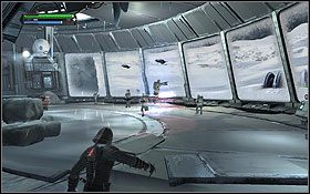 ... i od razu odwróć się o 180 stopni - Hoth (cz.1) - Dodatki - Star Wars: The Force Unleashed - Ultimate Sith Edition - poradnik do gry