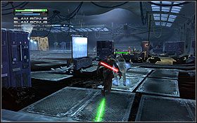 Kawałek dalej dotrzesz do centrum dowodzenia - Hoth (cz.2) - Dodatki - Star Wars: The Force Unleashed - Ultimate Sith Edition - poradnik do gry