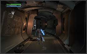 Na tym samym poziomie co opisany wyżej holocron znajdują się też automaty - Jedi Temple (cz.2) - Dodatki - Star Wars: The Force Unleashed - Ultimate Sith Edition - poradnik do gry