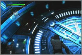 Zabierz ostatni, piętnasty holocron (Force Combo Sphere) i podejdź do okrągłej grodzi - Misja 09 - Death Star (cz.2) - Opis przejścia - Star Wars: The Force Unleashed - Ultimate Sith Edition - poradnik do gry