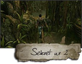 Sekret drugi znajduje się koło miejsca, w którym zaatakują cię pierwsi dwaj wrogowie - Rozdział 3 | Sekrety - Lokalizacja | Uncharted 2 Among Thieves - Uncharted 2: Among Thieves - poradnik do gry