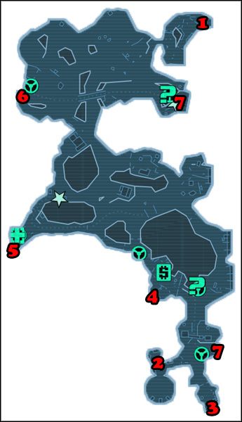 [1] - Patricia Tannis - Rust Commons West | Mapy ogólne do Borderlands - Borderlands - poradnik do gry