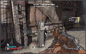 Stwórz u Scootera [1] wóz bojowy i wyrusz nim na zachód [2] - The Piss Wash Hurdle | Arid Badlands | Solucja Borderlands - Borderlands - poradnik do gry