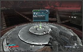 Po walce podejdź do panelu (lewy obrazek) wiszącego nieopodal niebieskiej bariery - Sledge part 2 | Arid Badlands | Solucja Borderlands - Borderlands - poradnik do gry