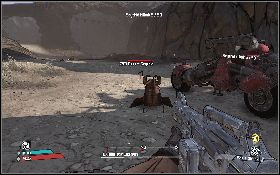 Skieruj się na tor wyścigowy [2] , znajdujący się na południowym zachodzie - Death Race Pandora | Dahl Headlands | Solucja Borderlands - Borderlands - poradnik do gry