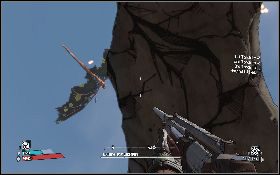 Skorzystaj z sieci komunikacyjnej, aby szybko dostać się do Arid Badlands, po czym udaj się do miejsca z pochodniami [1] - Like A Moth To Flame | New Heaven | Solucja Borderlands - Borderlands - poradnik do gry