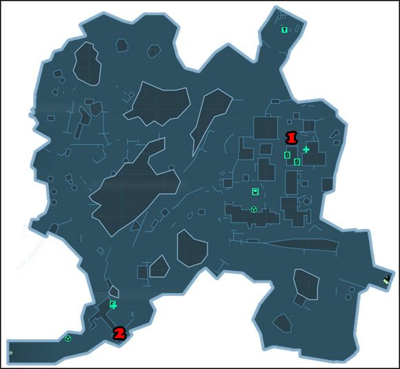 [1] - tablica zadań w New Heaven - Missing Persons | New Heaven | Solucja Borderlands - Borderlands - poradnik do gry