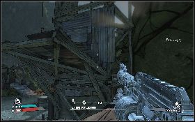 Nieopodal mostu spotkasz zepsutego Claptrapa [1] (lewy obrazek) - Claptrap Rescue Kroms Canyon | Crazy Earls Scrapyard | Solucja Borderlands - Borderlands - poradnik do gry