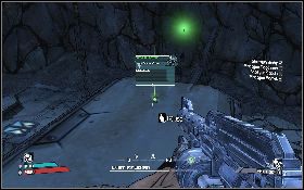 Zacznij skakać po dachach w lewą stronę, gdzie na betonowym filarze znajdziesz trzeci element (lewy obrazek) - Scavenger Shotgun | Rust Commons East | Solucja Borderlands - Borderlands - poradnik do gry