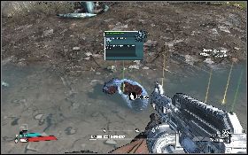 W południowo wschodniej części mapy [1] znajduje się legowiska Królowej pająków (lewy obrazek) - Bait And Switch | Trash Coast i Old Heaven | Solucja Borderlands - Borderlands - poradnik do gry