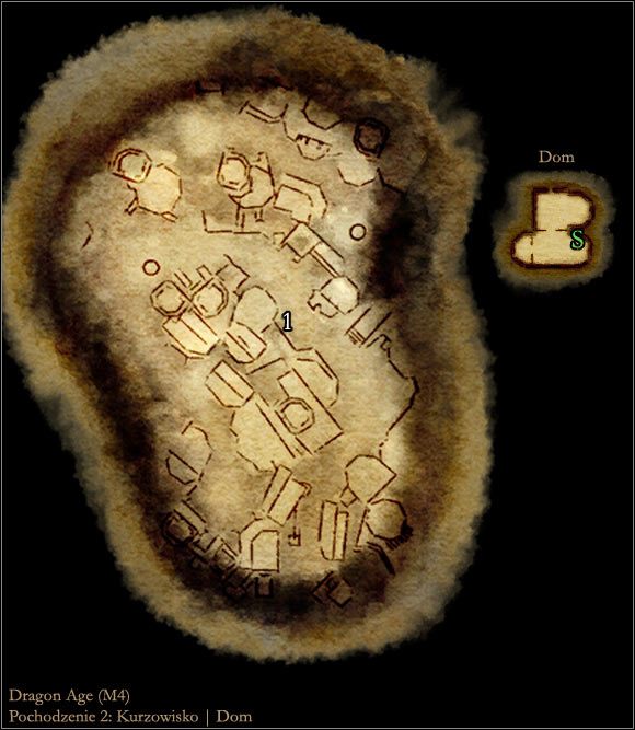 1 - Pochodzenie 2 - Krasnolud plebejusz | Mapy lokacji | Dragon Age Początek - Dragon Age: Początek - poradnik do gry