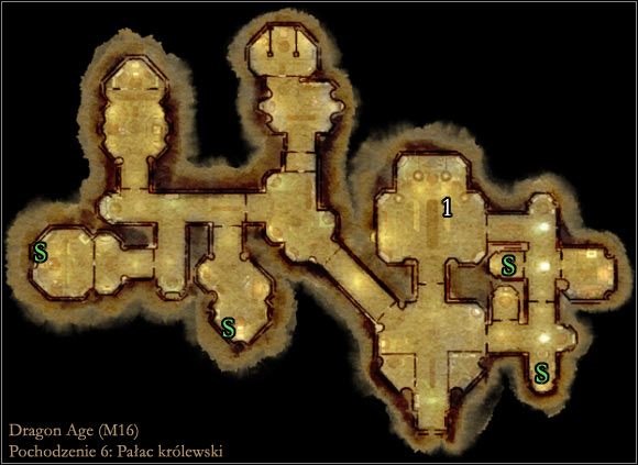 1 - Pochodzenie 6 - Krasnolud szlachcic | Mapy lokacji | Dragon Age Początek - Dragon Age: Początek - poradnik do gry