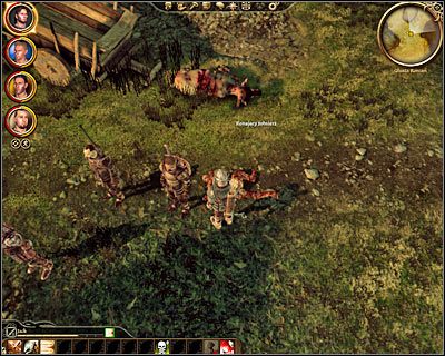 - W trakcie eksploracji głuszy, a konkretnie na południe od przejścia do strefy [Ostagar ] natrafisz na konającego żołnierza (M22, 1) - Ostagar i Głusza Korcari | Mapy lokacji | Dragon Age Początek - Dragon Age: Początek - poradnik do gry