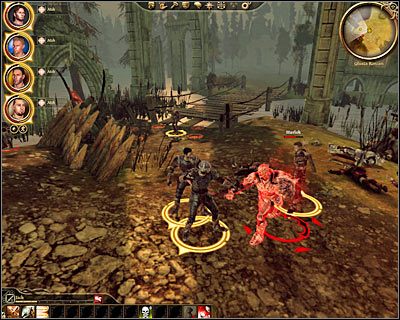 - Niedaleko mostu, przy którym walczyłeś z hurlokiem emisiariuszem odnajdziesz martwego żołnierza (M22, 2) - Ostagar i Głusza Korcari | Mapy lokacji | Dragon Age Początek - Dragon Age: Początek - poradnik do gry