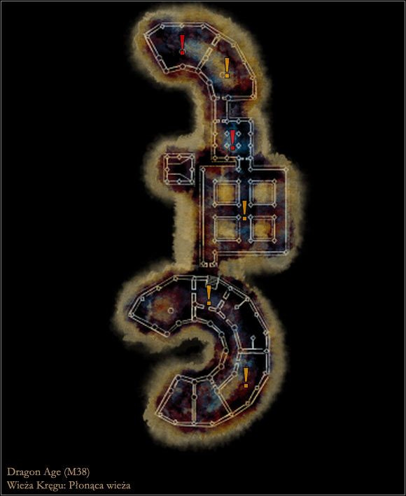 6 - Wieża Kręgu | Mapy lokacji | Dragon Age Początek - Dragon Age: Początek - poradnik do gry