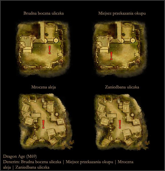 6 - Denerim (1) | Mapy lokacji | Dragon Age Początek - Dragon Age: Początek - poradnik do gry