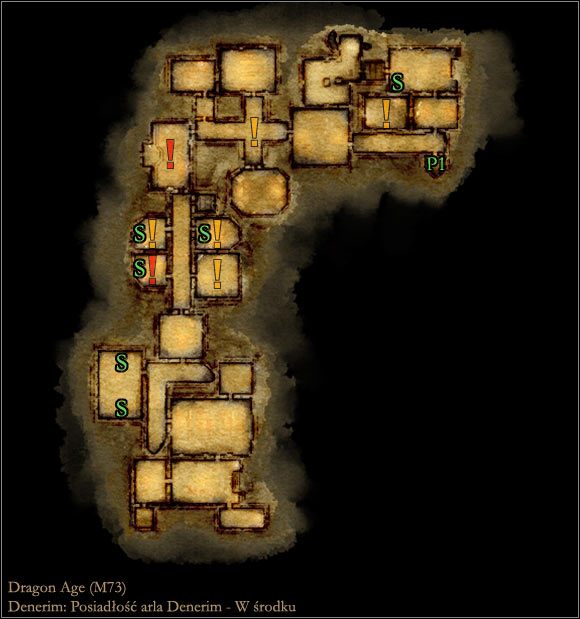 3 - Denerim (2) | Mapy lokacji | Dragon Age Początek - Dragon Age: Początek - poradnik do gry